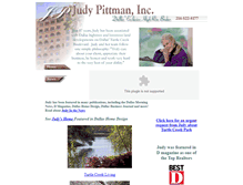 Tablet Screenshot of judypittman.com